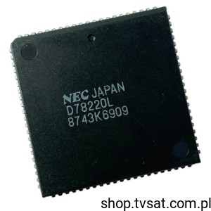 [1pc] UPD78220L MCU 16/8-bit single-chip SMD-PLCC84 NEC
