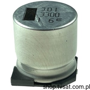 [4szt] NACE332M16V16X17TR13 3300uF 16V Electrolytic SMD-16X16.5L NIPPONIND