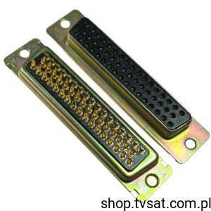 [2szt] HE501N50AS Socket D-SUB 50 Pin To Panel PANEL AMPHENOLS