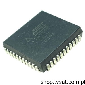 [2pcs] AT89S52-24JU MCU 8-Bit 64k Flash SMD-PLCC44 ATMEL USED