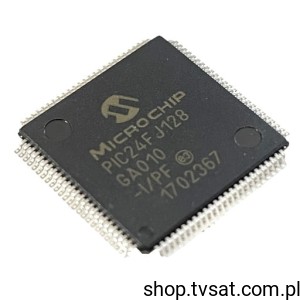 [2szt] PIC24FJ128GA010-IPF MCU 16Bit Flash 128kB SMD-QFP100 MICROCHIP