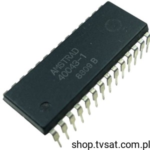 [1pc] 40043-1 ICs Amstrad DIP28 AMSTRAD USED