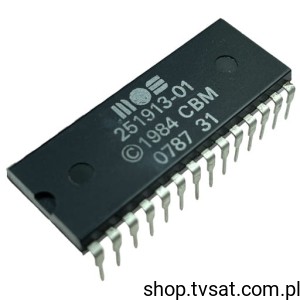 [1pc] 251913-01 IC Commodore DIP28 MOS USED