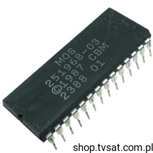 [1pc] 251968-03 IC Commodore DIP28 MOS USED