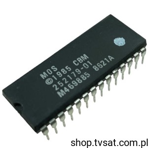 [1pc] 252179-01 IC Commodore DIP28 MOS USED