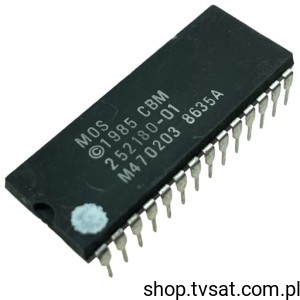 [1pc] 252180-01 IC Commodore DIP28 MOS USED
