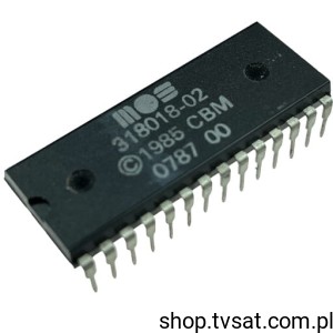 [2pcs] 318018-02 Commodore Plus DIP28 MOS USED