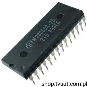 [2pcs] KM28C65A-25 64Kbit EEPROM DIP28 SAMSUNG USED