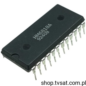 [4pcs] HM6818A Real Time Clock , RAM DIP24 HUALON USED