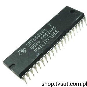 [2szt] SN75501EN AC Plasma Driver, 32-Segment DIP40 TI 