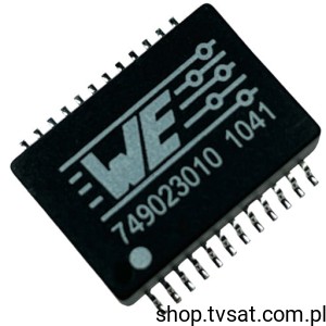 [20szt] 749023010 WE-LAN Transformer 10-100-1000 SMD WURTH