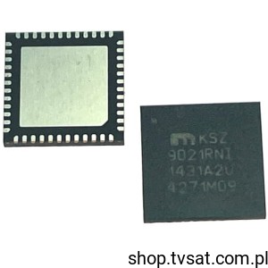 [2szt] KSZ9021RNI SMD-LQFN48 Ethernet GbE Transceiv. RGMII SMD-LQFP48 MICREL