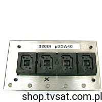 [1pc] CBG048-050B BGA 48 Ball TEST Socket BGA48TH TI 
