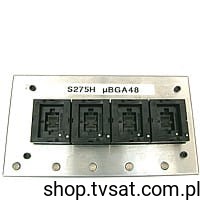 [1pc] CBG048-035B BGA 48 Ball TEST Socket BGA48TH TI 