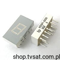 [2szt] HDSP-3530 LED RED 7-SEGMENT THT HP 