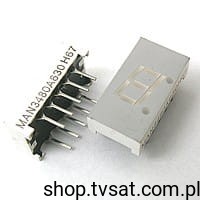 [2szt] MAN3480A LED GREEN 7-SEGMENT THT GI 