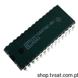 [2pcs] CIC10487AE-80 RAM DAC 80MHz Color DIP28 CIC BULK