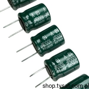 [50szt] 10ME1000CA Electrolytic 1000uF 10V Radial RADIAL SUNCON