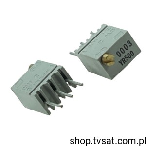 [5szt] 64YR500 Potentiometer 500 Ohm THT BITECH