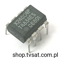 [5szt] X24C04P 4KBit Serial EEPROM DIP8 XICOR