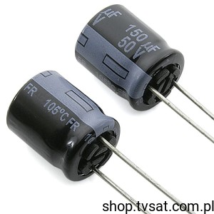 [50szt] EEU-FR1H151B 150uF 50V Electrolytic Serie FR RADIAL PANASONIC