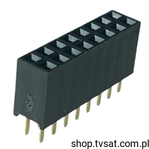 [20szt] M20-7830842 Socket 2 x 8 Pins  R=2.54mm THT HARWIN