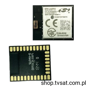 [2pcs] BGM111A256V2 Bluetooth Module +8 dBm, 2.4 GHz SMD SILICONLAB