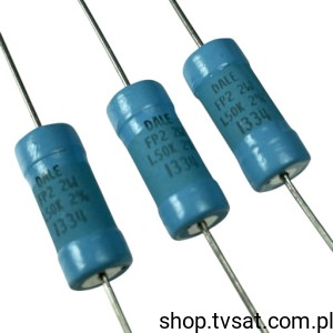 [5szt] FP00021K50G9251EK FP2, 1,50K 2W 2% EK 9251 AXIAL VISHAY