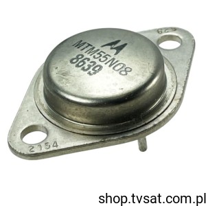 [1szt] MTM55N08 N-FET I=55A U=80V  R=0.04 Ohm TO3 NEC BULK