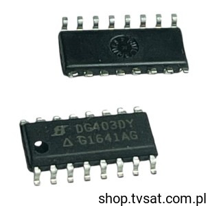 [20szt] DG403DY Analog Sw. SPST 44V 23Ohm SMD-SO16 AD 