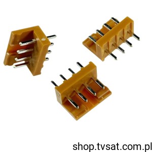 [50szt] IL-G-4P-S3T2-SA Connector Vertic 4 Pin THT R=2.5mm SIL4 JAE