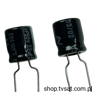 [160szt] 22UF-50V-AV 22uF 50V Electrolytic 5.5x8mm Radial RADIAL ARCOTRONIC