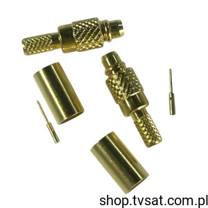 [3szt] 66046011210620 Connector MMCX Plug RG316DB PLUG WURTH