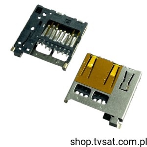 [4szt] 693071010811 Micro SD WR Card Connector SMD WURTH