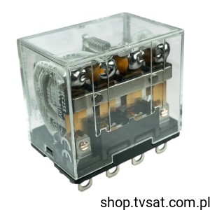 [1szt] LY4-DC24 Relay 4PDT 24Vdc 10A THT OMRON