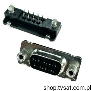 [3szt] 750678-1 D-SUB Socket DB9 Threaded Inserts THT AMP