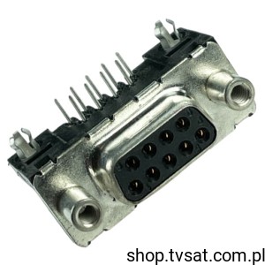 [5szt] LID09S33E4GVLF D-SUB-9 Socket DB9K THT AMP