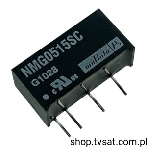 [2szt] NMG0515SC DC-DC Module 1-Out 15V 0.2A 1W THT MURATA