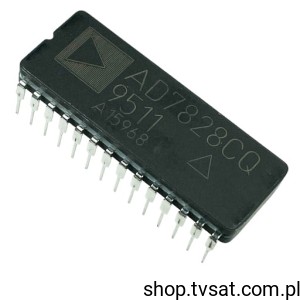 [1szt] AD7828CQ 8-Bit AD Converter Octal DIP28C AD 