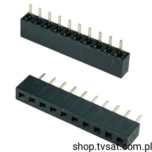 [20szt] 62001011821 Socket Header 10 Pin P. 1.27 mm THT WURTH