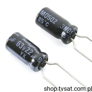 [200szt] 63YK22M5X11 Elcos 22UF 63V 5x11mm Radial RADIAL RUBYCON