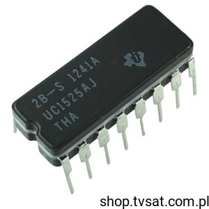 [1szt] UC1525AJ Voltage-Mode PWM Controller DIP16C TI 