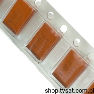 [20szt] NOSD107M006R0100 100uF 6.3V Tantalum Size D SMD-D AVX