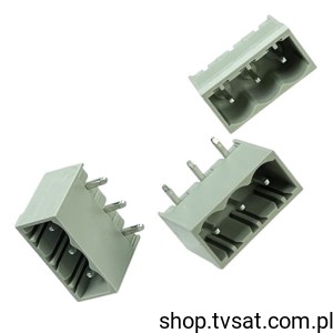 [22szt] 99.203.9996.2 Terminal Block 3 Pin R=5.08 THT WIELAND