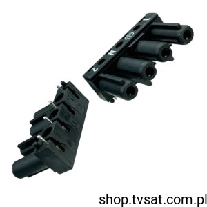 [3szt] 92.043.0058.0 GST18I4LB1 Horizontal Block 4 Pin R=10.0 mm THT WIELAND