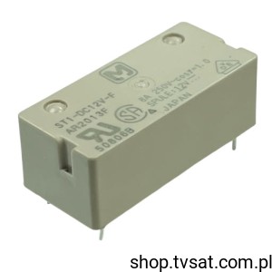 [1szt] ST1-DC12V-F Relay 12VDC SPST-NO, NC THT MATSUSHITA