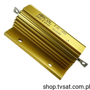 [2szt] HS100-22RJ Resistor 22 Ohm 100W 10% BLOCK ARCOL