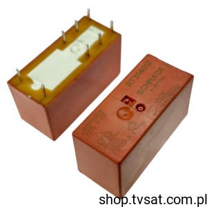 [2szt] RT314012 SPDT PCB relay 12V 16A Coil 360 Ohm THT SCHRACK