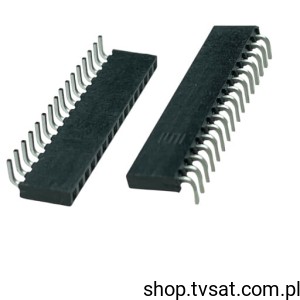 [20szt] SQT-116-01-L-S-RA Socket 16P Bend Insert R=2mm THT SAMTEC