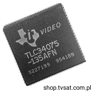 [2szt] TLC34075-135AFN Video Palette RAMDAC SMD-PLCC84 TI 